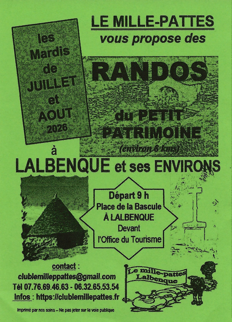 randos du patrimoine 2026